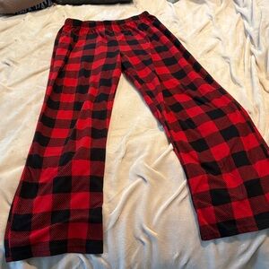 Plaid Kids Pajama Pants